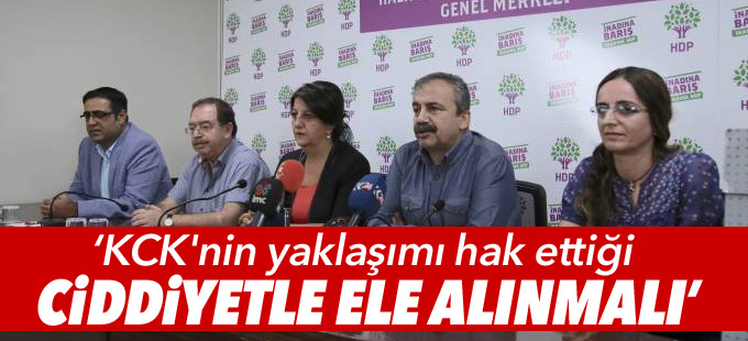 İmralı Heyeti: KCK'nin yaklaşımı hak ettiği ciddiyetle ele alınmalı