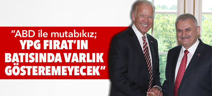 “ABD’yle mutabıkız; YPG Fırat’ın batısında varlık gösteremeyecek”