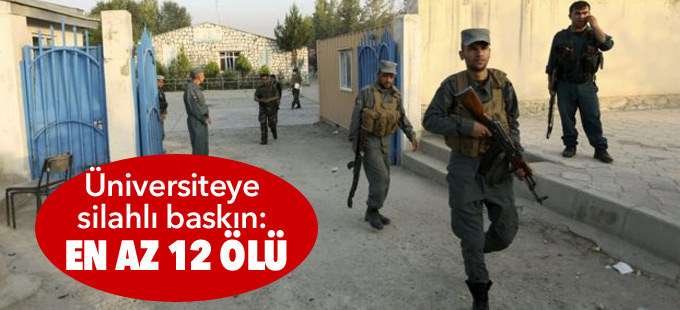 Kabil'de üniversiteye silahlı baskın: En az 12 ölü
