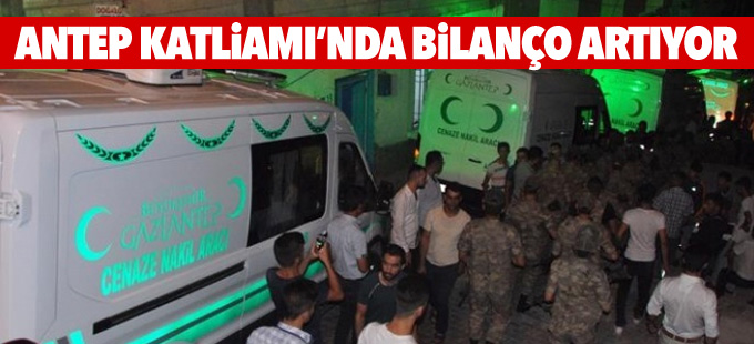 Antep Katliamı’nda hayatını kaybedenlerin sayısı 59’a yükseldi