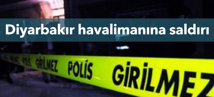 Diyarbakır havalimanına roketli saldırı