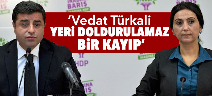 HDP: Vedat Türkali yeri doldurulamaz bir kayıp