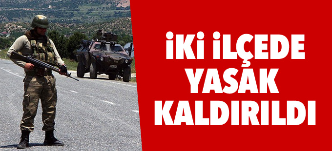 Hani ve Lice ilçelerinde sokağa çıkma yasağı kaldırıldı