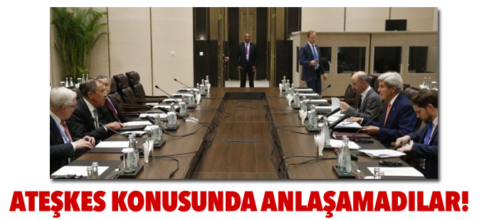 Rusya ve ABD, Suriye'de ateşkes konusunda anlaşamadı