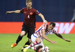 Türkiye, Hırvatistan deplasmanında 1-1 berabere kaldı