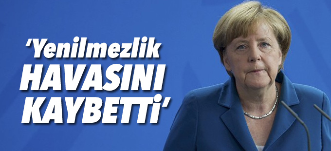 FT: Merkel yenilmezlik havasını kaybetti