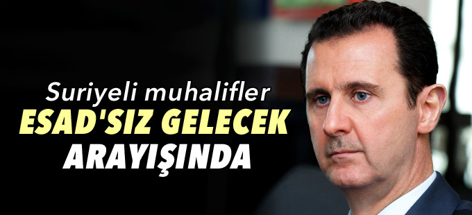 Suriyeli muhalifler Londra'da 'Esad'sız gelecek' arayışında