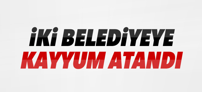 Diyarbakır'da iki belediyeye kayyum atandı