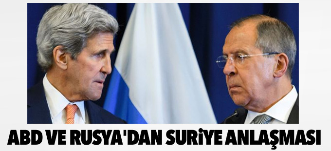 ABD ve Rusya'dan Suriye'de çatışmasızlık anlaşması