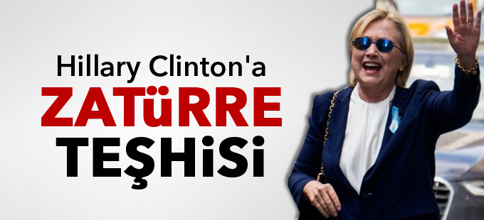 Hillary Clinton'a zatürre teşhisi