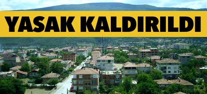 Sinop’ta sokağa çıkma yasağı kaldırıldı