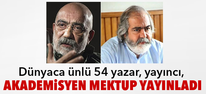 Dünyaca ünlü 54 yazar, yayıncı, akademisyen mektup yayınladı