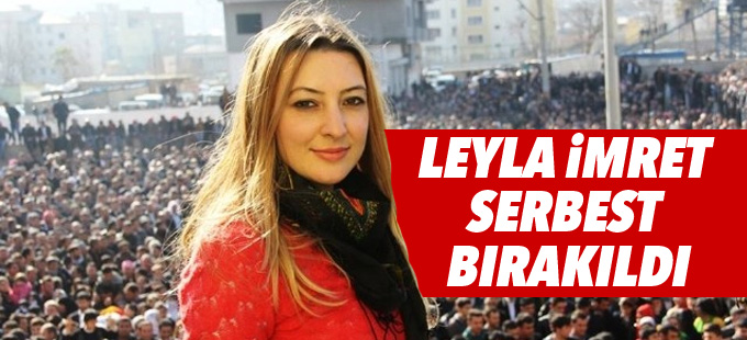 Leyla İmret ve beraberindeki siyasetçiler serbest bırakıldı