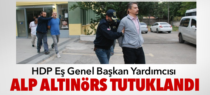 HDP Eş Genel Başkan Yardımcısı Altınörs ile birlikte 6 kişi tutuklandı