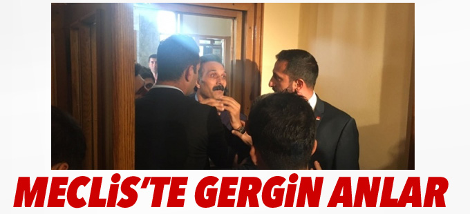 Meclis’te gergin anlar