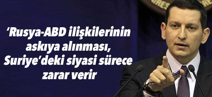 ‘Rusya-ABD ilişkilerinin askıya alınması, Suriye’deki siyasi sürece zarar verir’