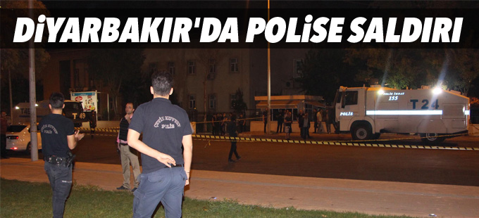 Diyarbakır'da polise saldırı
