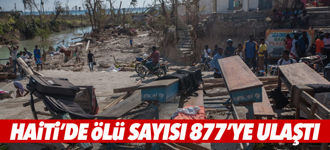 Haiti’de ölü sayısı 877’ye ulaştı
