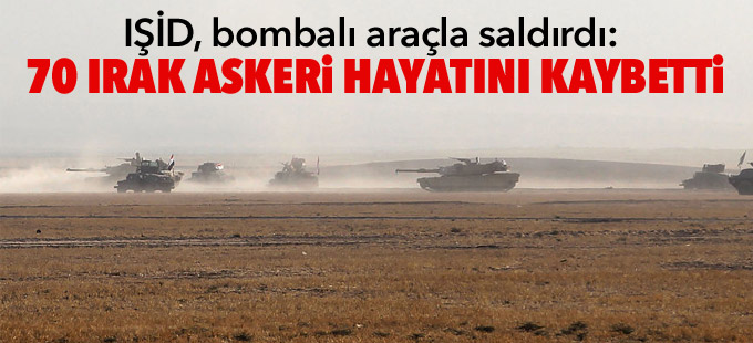 Musul'da bomba yüklü araç, askeri konvoya saldırdı: 70 Irak askeri öldü