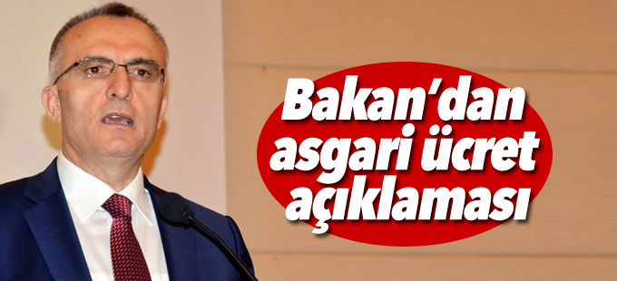 Maliye Bakanı Ağbal’dan asgari ücret açıklaması
