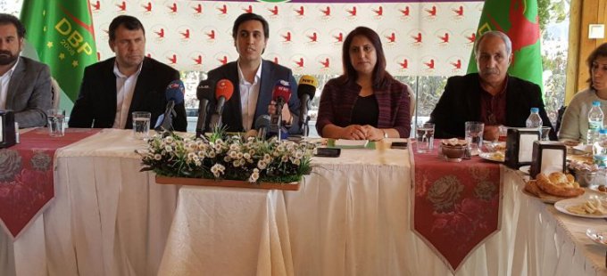 DBP Eşbaşkanı Yüksek: Referandumda 'evet' çıkmaz