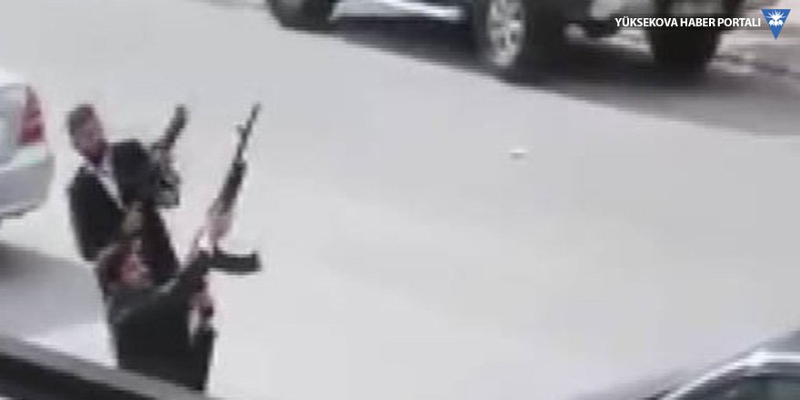 Konya'da silahlı düğün konvoyu