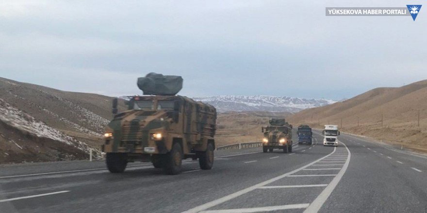 Hakkari’ye askeri sevkıyat