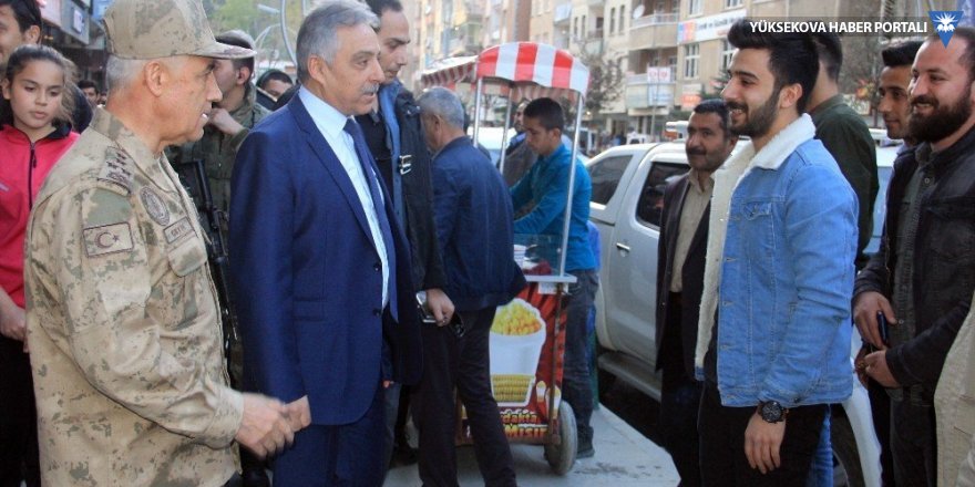 Jandarma Genel Komutanı Orgeneral Çetin, Hakkari'de
