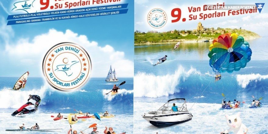 9. Van Denizi Su Sporları Festivali başlıyor