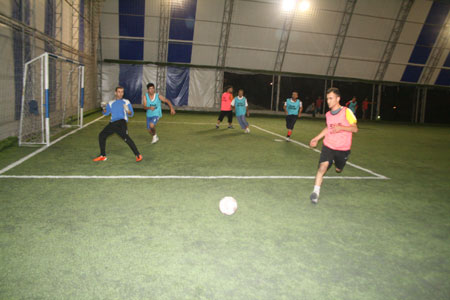 Hakkari turnuvasının ilk maçı başladı 11