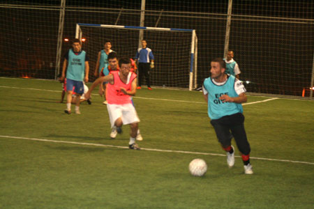 Hakkari turnuvasının ilk maçı başladı 12