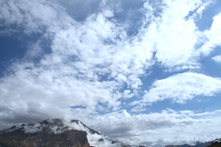 Sümbül Dağını bulutlar sardı 33