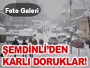 Şemdinli'den KAR kareleri