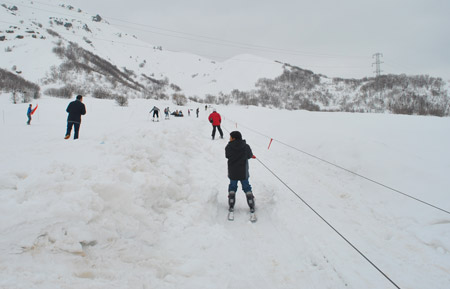 Şemdinli'de kayak tesisi açıldı 11