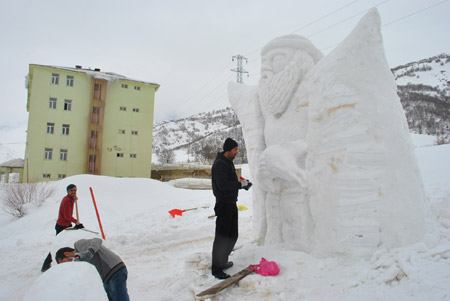 Şemdinli'de kayak tesisi açıldı 17