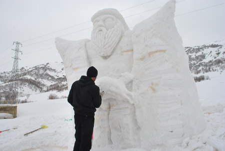 Şemdinli'de kayak tesisi açıldı 18