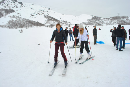 Şemdinli'de kayak tesisi açıldı 26