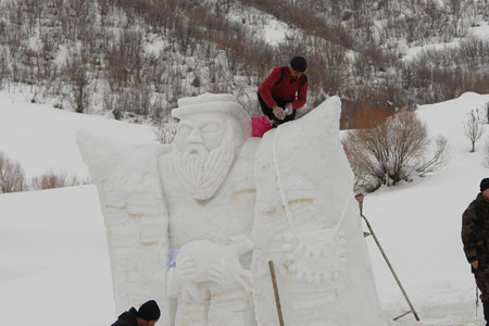 Şemdinli'de kayak tesisi açıldı 38