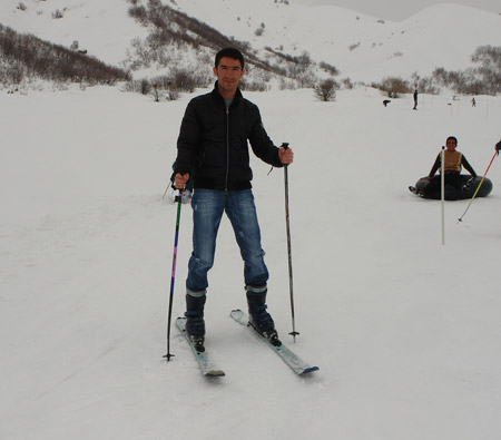 Şemdinli'de kayak tesisi açıldı 42