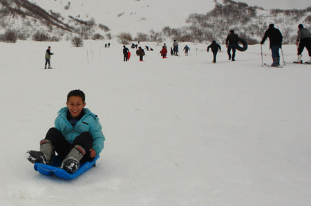 Şemdinli'de kayak tesisi açıldı 43