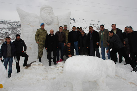Şemdinli'de kayak tesisi açıldı 45