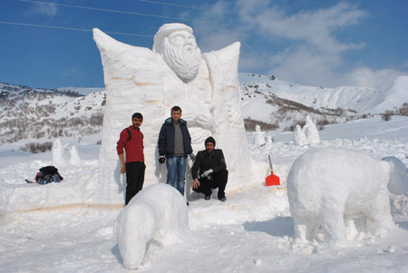 Şemdinli'de kayak tesisi açıldı 50
