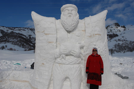 Şemdinli'de kayak tesisi açıldı 55