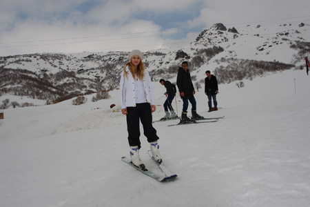 Şemdinli'de kayak tesisi açıldı 64