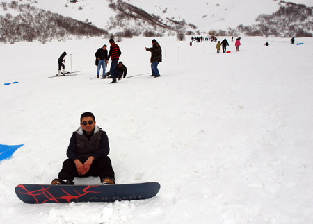 Şemdinli'de kayak tesisi açıldı 68