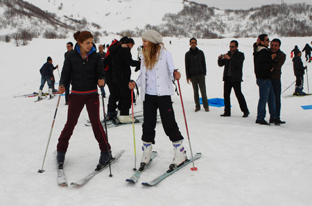 Şemdinli'de kayak tesisi açıldı 71
