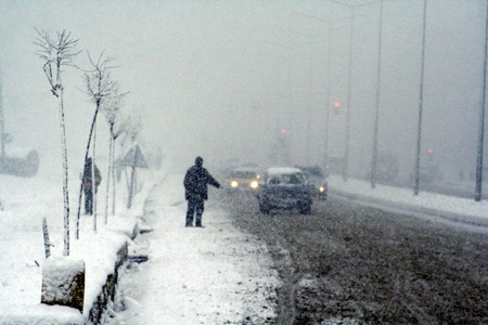 Yükekova'da kar yağışı 21