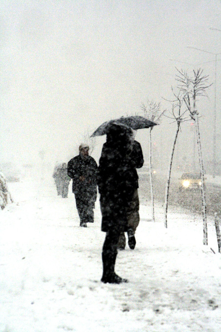 Yükekova'da kar yağışı 24
