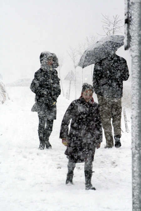 Yükekova'da kar yağışı 25