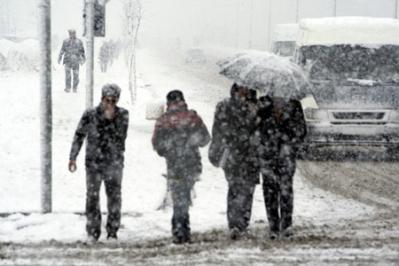 Yükekova'da kar yağışı 28